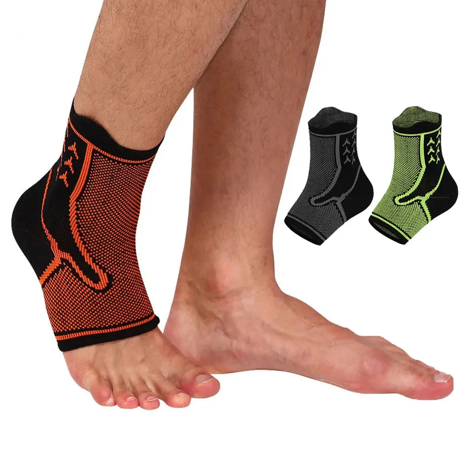 Hot Selling 3D Knit Fitness Gym Walking Muay Thai Running protection Support Ankle Brace Sleeve for Men Women