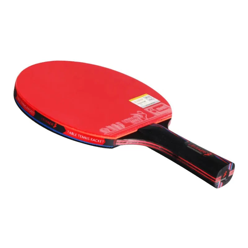 Wholesale Professional Carbon Fiber Table Tennis Racket 9.8 Competition Level PingPong Bat with Rubber Pingpong Paddle