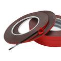 Black Thickened Acrylic Foam Glue High Temperature Waterproof High Viscosity Red Film PE Double-sided Tape for Cars Masking