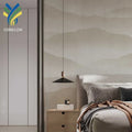 Waterproof 3D Chinoiserie Wallpaper Mural Chinese Painting Mountain Background Soundproof Heat Insulation Anti-Static