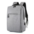 Fashionable Anti-Theft Laptop Backpack with USB Zipper Closure Waterproof Unisex College Rucksack for School & Leisure