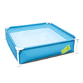 bestway 56217 Small square Metal Bracket Summer Outdoor Children's Swimming Pool