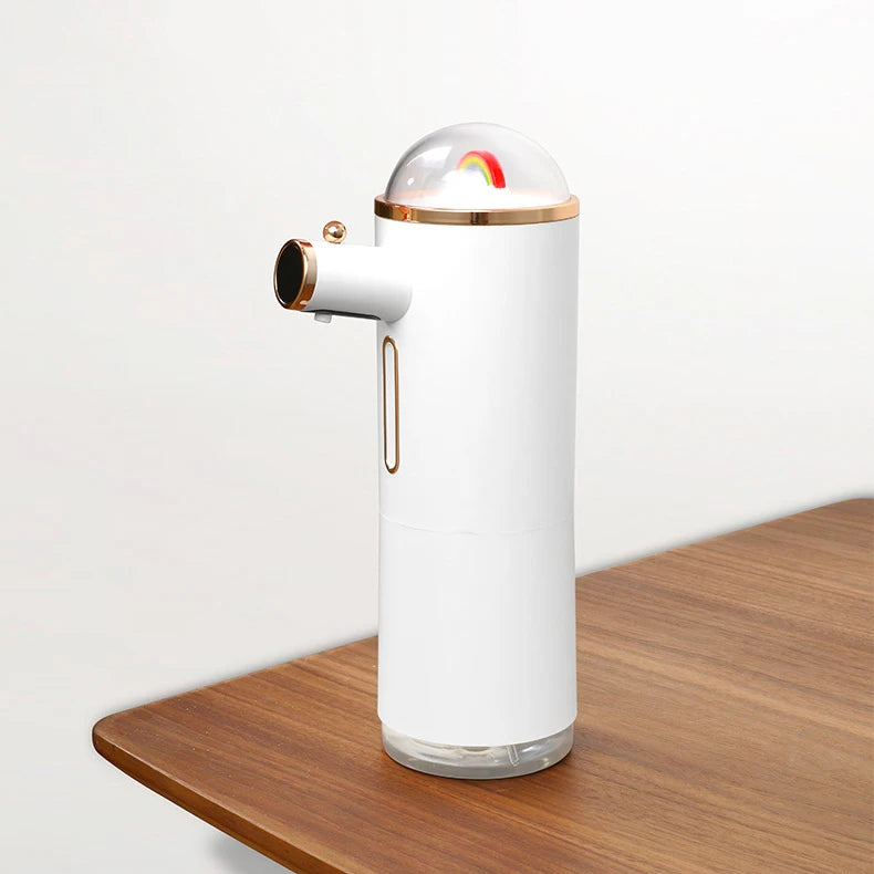 Touchless Sensor Modern Automatic 350ml Foaming Hand Soap Dispenser ABS Plastic for Hotels Home Kitchen Bathroom
