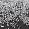 Hot Selling 3D Transparent 3mm Resin Beads Rhinestone for Slime Arts & Crafts Filling Accessories