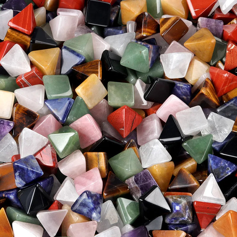 Wholesale Assorted Mini Gemstones Crystal Pyramid
