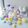 Homemade Aromatherapy Candle Making Mold Multiple 3d Silicone Flower Candle Silicone Mold