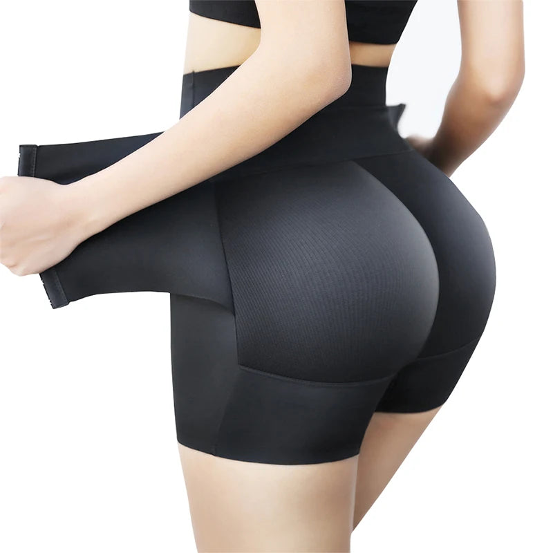 Women Underwear Lingerie Slimming Tummy Control Body Shaper Ass Butt Lifter Briefs Lady Sponge Padded Butt Push up Panties