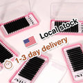 Loose Bottom Easy Fanned 0.02 0.03mm Mega Volume Soft Matte Black Eyelash Extensions Fluffy Cashmere Lashes Trays Easy Apply