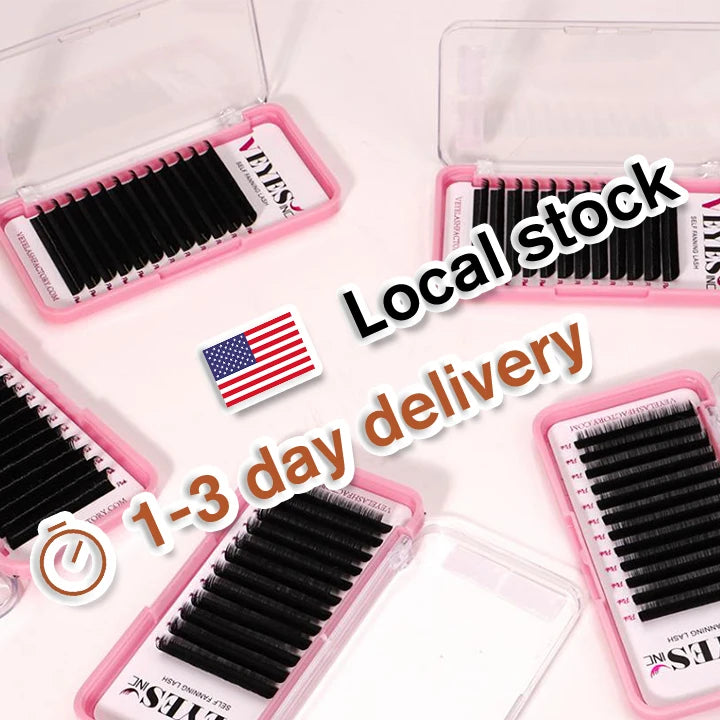 Loose Bottom Easy Fanned 0.02 0.03mm Mega Volume Soft Matte Black Eyelash Extensions Fluffy Cashmere Lashes Trays Easy Apply
