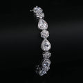 Fashion Jewelry Bracelets Couple Classic Design 8mm Cubic Zirconia CZ Tennis Bracelet for Men and Women