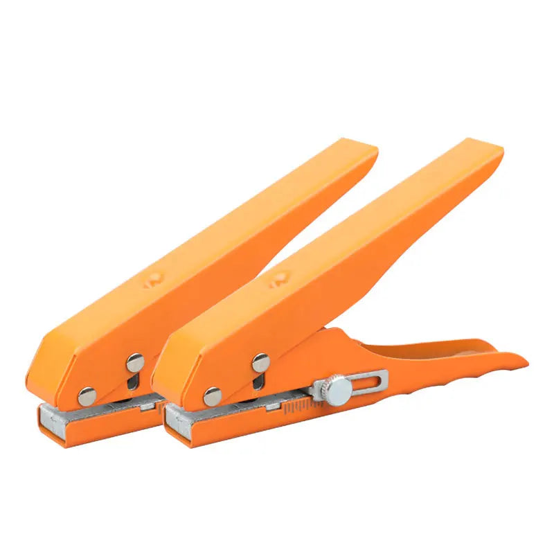 8/10mm Steel Punching Pliers Hole Drill PVC Card Edge Banding Tools Woodworking DIY OEM Customization Supported 1.5mm Thickness