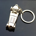 Wholesale Luxury Classic Vintage Cool Car Keyrings 3D Model Metal Carabiner Keychains Vintage Carabiner Keychain