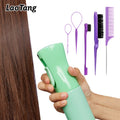 Wholesale Custom 6-Piece Hair Styling Comb Set Multicolor Bristle Teasing Edge Control Brush Rat Tail Comb Compact Paddle Design