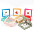 A1 Pe Film Transparent Suspension Box Small Jewelry Packaging Box Jewelry Storage Box Earring Bracelet Necklace Packaging