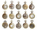 Stylish Vintage Quartz Pocket Watch Steampunk Unisex Pendant Flip Hollow Black Bronze Silver Gold Watches Clock