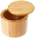 Wholesale Environmentally Friendly Bamboo Salt Chili Spice Jars Pepper Storage Box Container