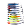 Wholesale MI051 9cm 8.2g Artificial Hard Bait Full Swimming Layer All Depth Curved Jerkbait Minnow Fishing Lures