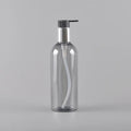 Wholesale 320ml PP PET Plastic Green Grey Transparent Hair Oil Bottles with Lotion Pump for Shampoo Perfume Face Mask Use
