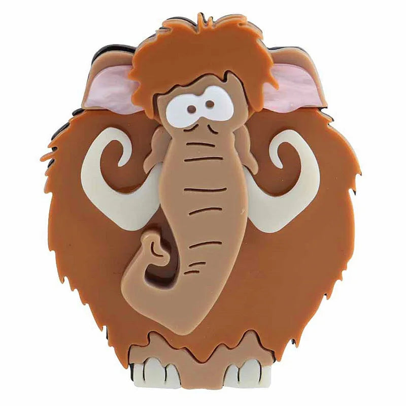 Hot Selling Customized Animal Jewelry African Wildlife New Cute Elephant Acrylic Brooch Gifts