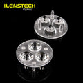 Led 3 in 1 Lens Narrow Beam Angle 10 Degree 35mm 3030 3535 Led Lens for Flash Light