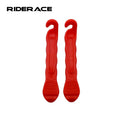 RIDERACE 1 Pair Bicycle Tire Lever Portable Durable Plastic Tyre Pry Bar Road Bike Wheel Opener Remover Ultralight Repair Tools
