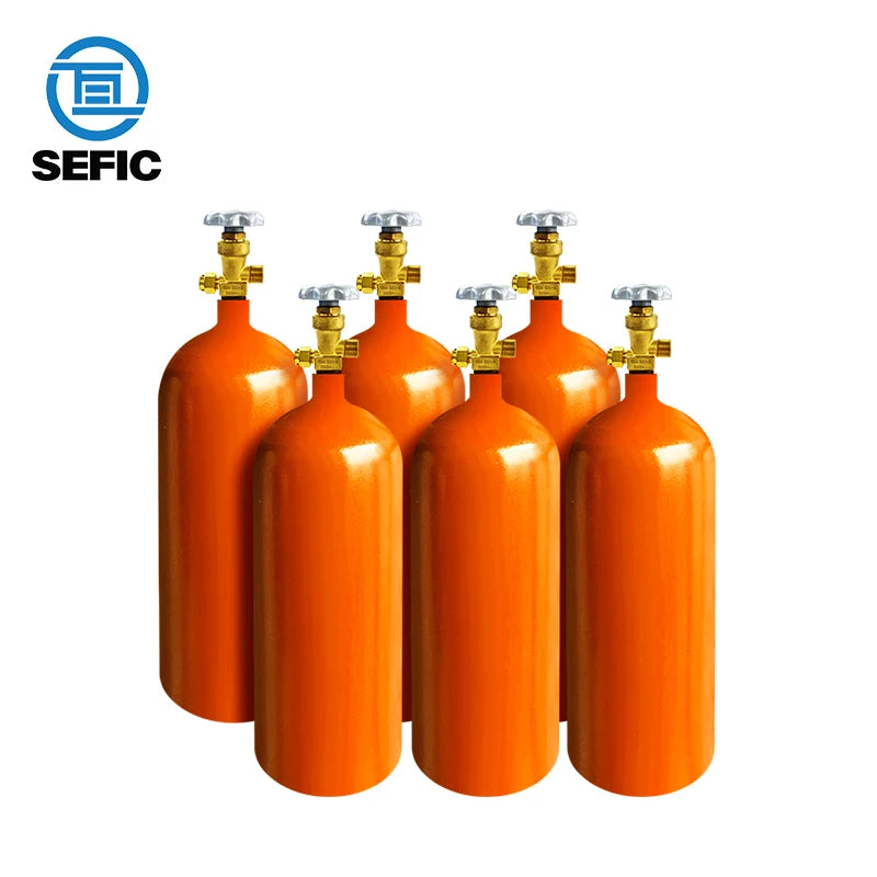 1L-120L High Pressure O2/Co2 /He/Ar Gas Bottle/Cylinder/Tank 3.6L DOT3AA