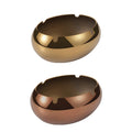 Wholesale Luxury Personalized Custom LOGO Tin Windproof Metal Cigar Ashtray Stainless Steel Ashtray