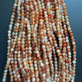 Wholesale Natural Black Agate Onyx Striped Agate Red Carnelian Dragon Vein Peacock Agate for Necklace Jewelry Making