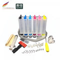 Universal 6 Color CISS Kit with Accessaries for Ink Inkjet Cartridge for epson for Brother for hp for samsung for lexmark