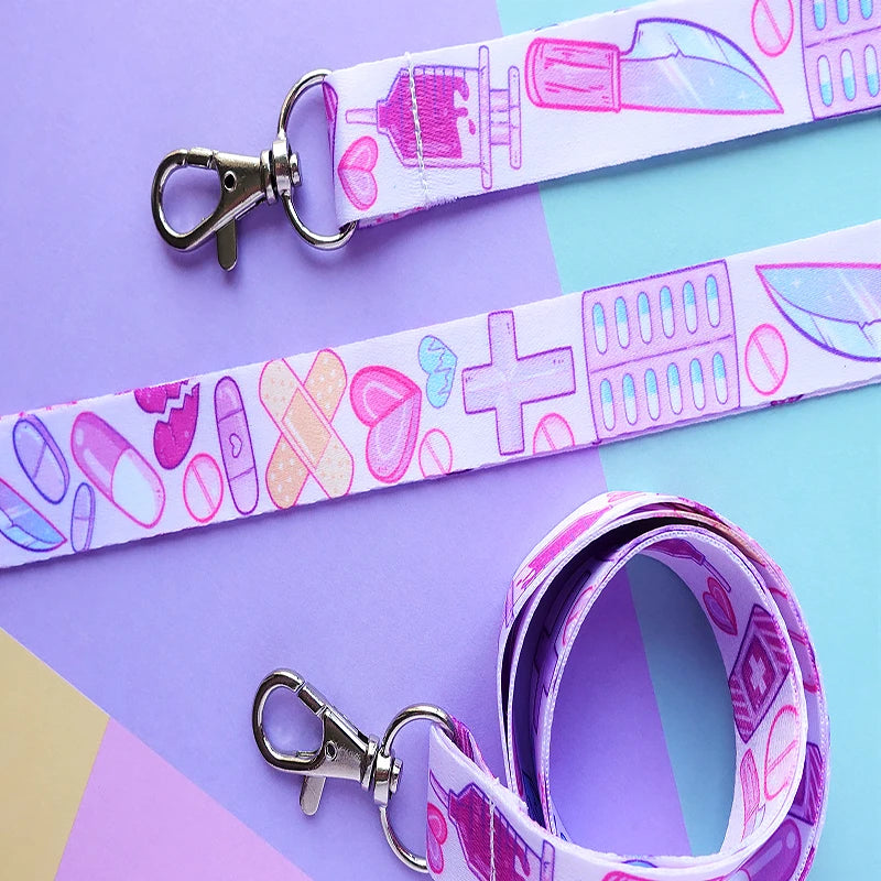 Promotional Lanyard Keychain  with logo Custom for Medals Print Neck Strap Different Accessories Lanyard