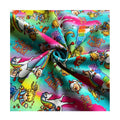 High Quality Customized Printed Cotton Spandex Jersey Fabric Knitted Stretch Plain for Dress Garment