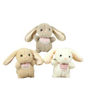 13cm Peluches Plushie Long Ear Scarf Bunny Rabbit Plush Keychain Toys Kawaii Bunny Claw Machine Plush Toys Stuffed Animal Toys