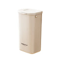 Open Top Self-Sealing Trash Can Plastic Storage Bucket for Kitchen or Office Use Pressing Type Style