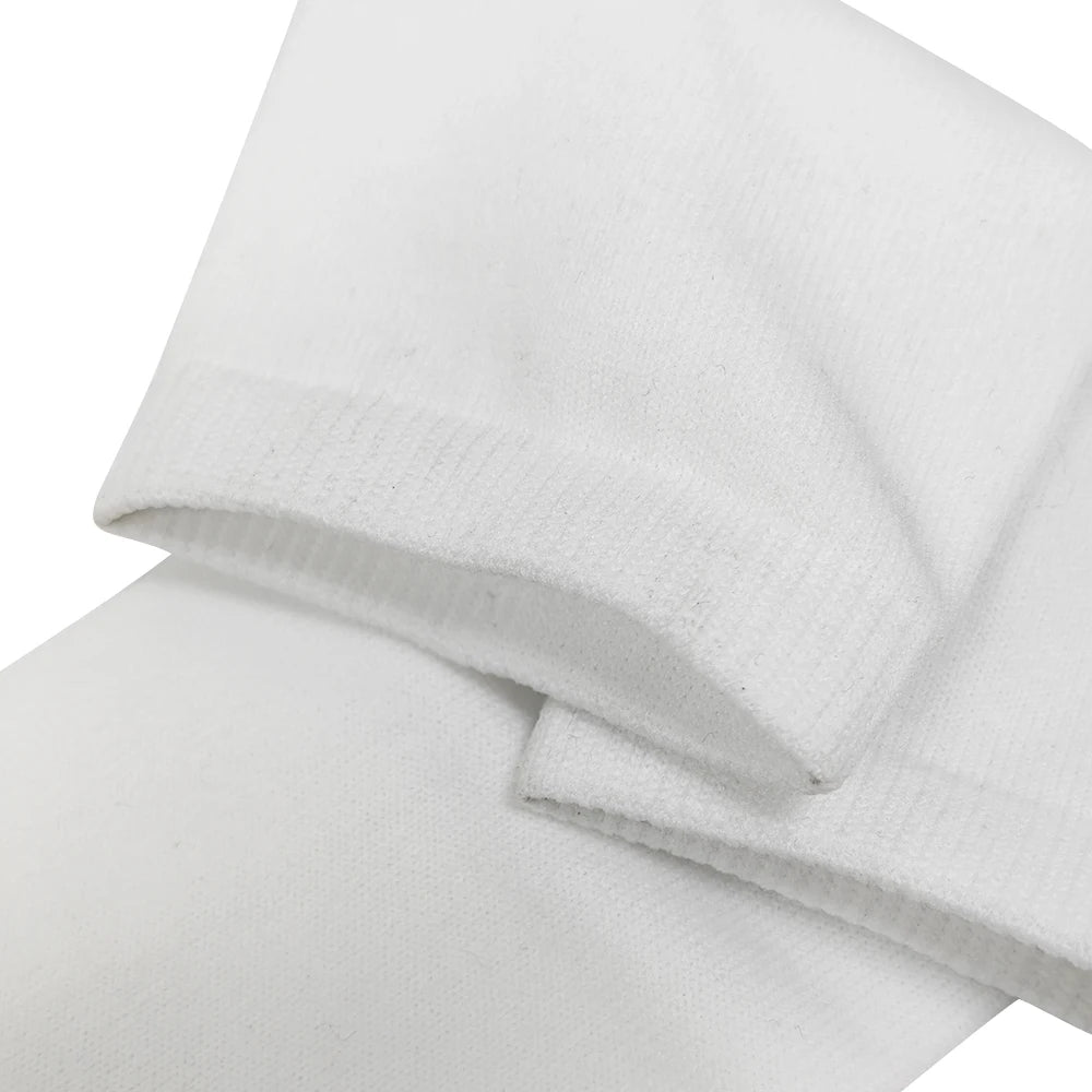 Allesd Cleanroom Lint Free  Socks White Polyester Clean Socks for Lab Pharmacy Factory