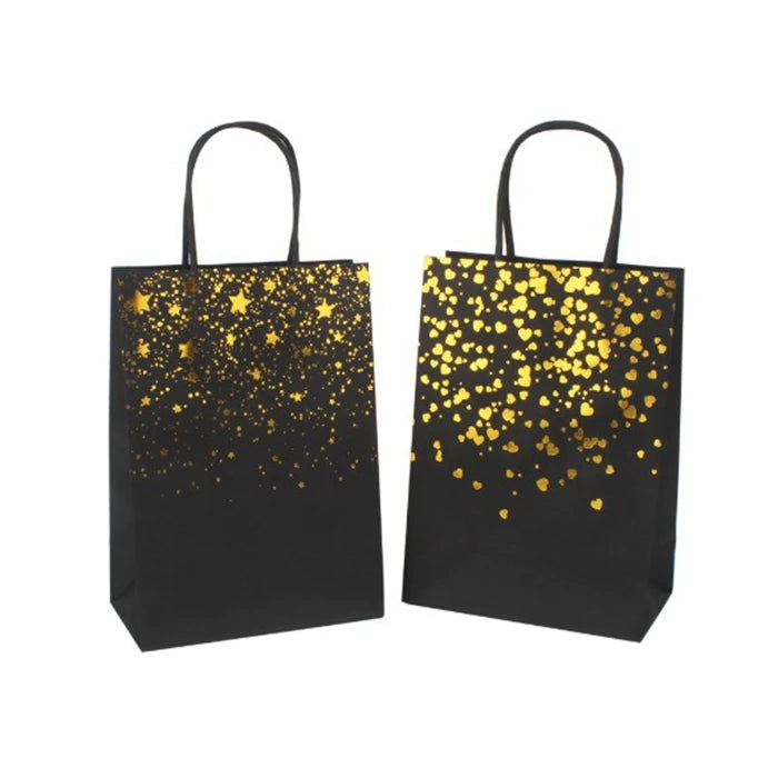 Custom Logo Ivory Board Paper Bag Factory Direct Gift Packaging Option from Yiwu