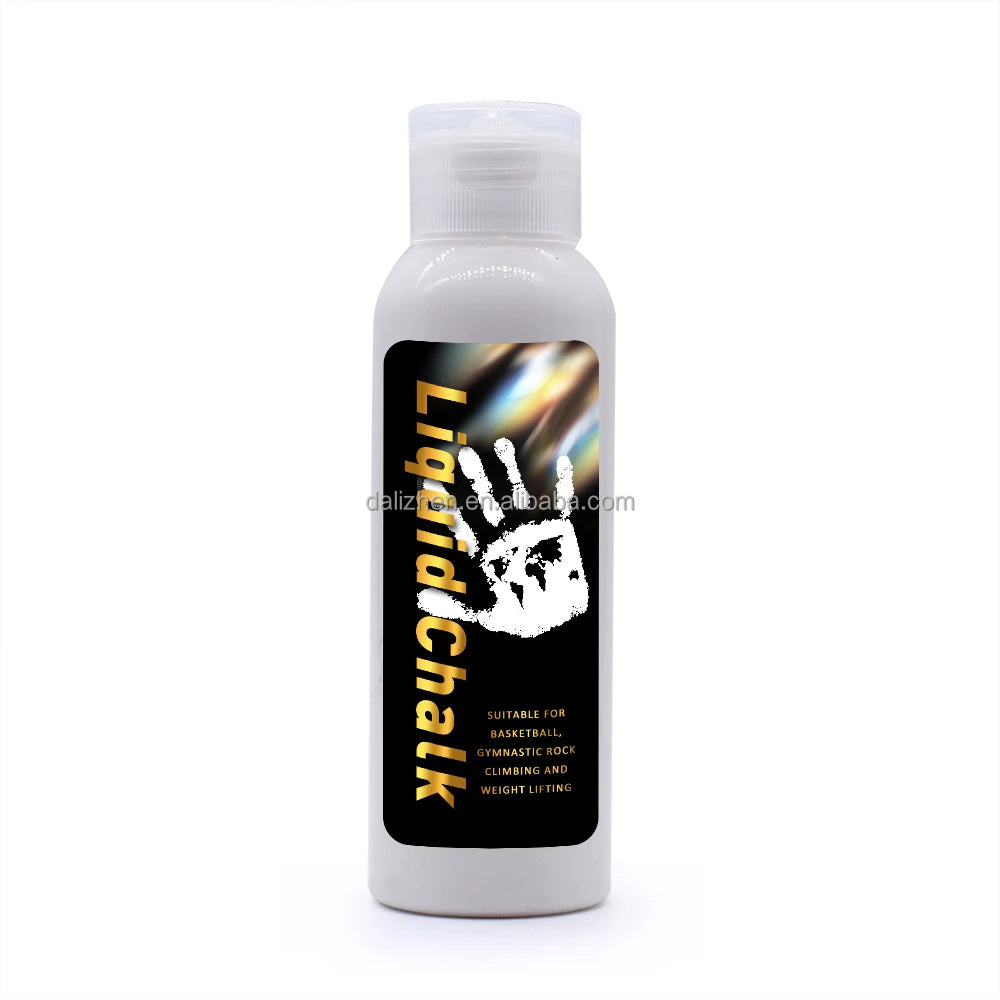 100 Pcs MOQ Gymnastic Magnesium Liquid Chalk 100ml Custom Color Label Scent Non-slip Sport Chalk in Stock