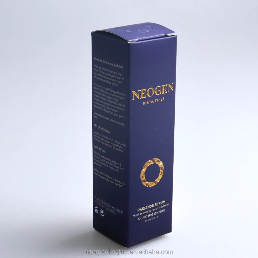 Hot Sale Luxury 50ml Perfume Paper Packaging Box UV Coating Varnishing Custom Printed Essential Oil Paper Boxes for Perfumes