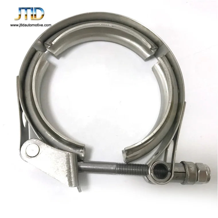 JTLD  Stainless Steel Quick Release Pipe Clamps V Band Exhaust Clamp