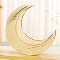 Moon Lyre Harp 8 Strings Large Wood Lyre Instrument Musical Instruments for Sound Therapy Healing Sound Bath Tools
