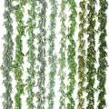 Y-L010 Wholesale 39 Types Artificial Greenery Rattan Garland Vine With Flower Artificial Eucalyptus Garland for Wedding Decor MegaBDM