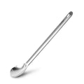 Camping Long Handle Spoon 220mm Pure Titanium Spoon with Polished Scoop Ultralight Titanium Camping Tableware Set