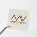 Custom Printing Packaging Labels Hot Stamping A4 Pvc Transparent Label Adhesive Gold Foil Label Waterproof