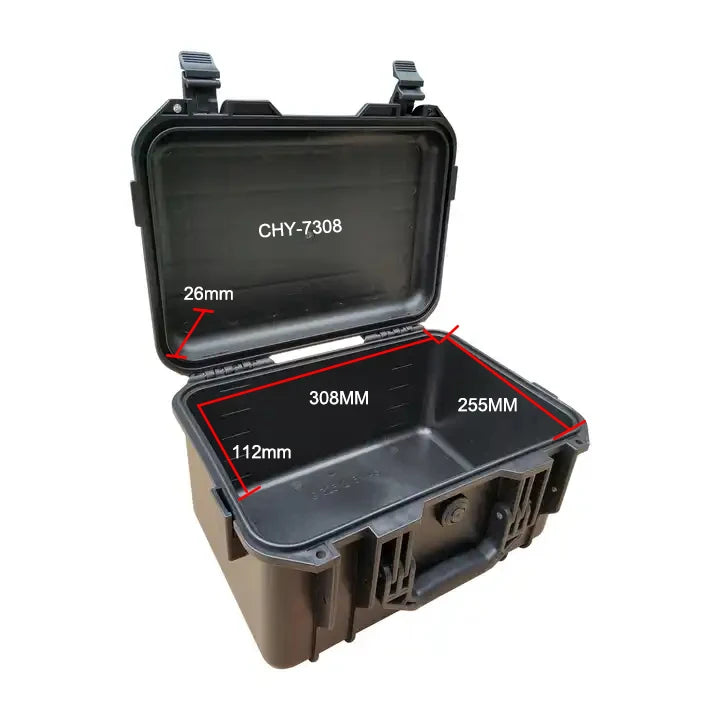 Customizable Plastic Instrument Case and Hardware Tool Box Dedicated for Electric Drill Packaging OEM/ODM Supported