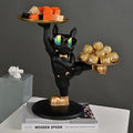 Creative Watches Fruit Snacks Car Keys Animal Trays Item Storage Method Dog Fighting Storage Trays Home Decoration