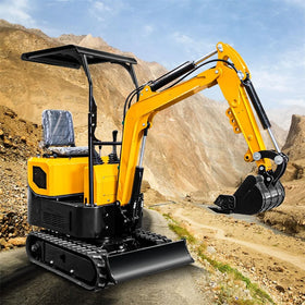 Mini Towable Crawler Excavator Small 1 Ton Micro Excavator with Koop Diesel Engine MSANG HT10C 0.025m3 Bucket Capacity
