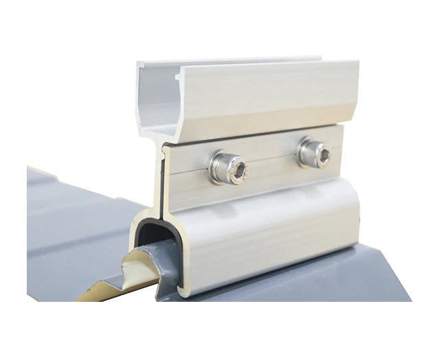 AL6005-T5 Yuens Easy Install Waterproof Solar Mounting System Mini Rail Splice Tile Roof Mounting System ISO/CE Certified