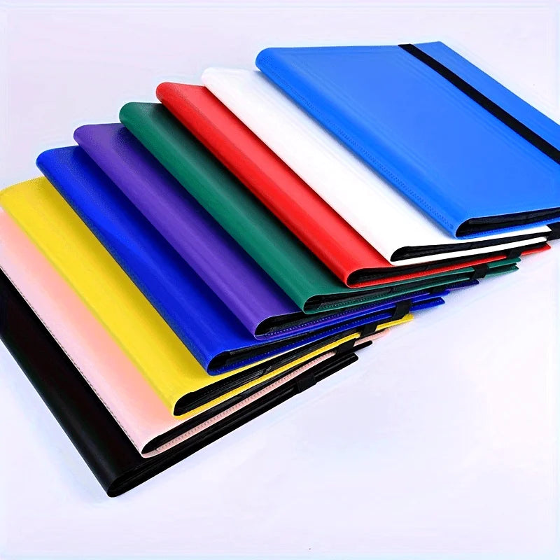 Large Capacity with Strap 9 Pockets on Each Side Can Hold 288 Cards Trading Card Binder Collection Trading Card Album