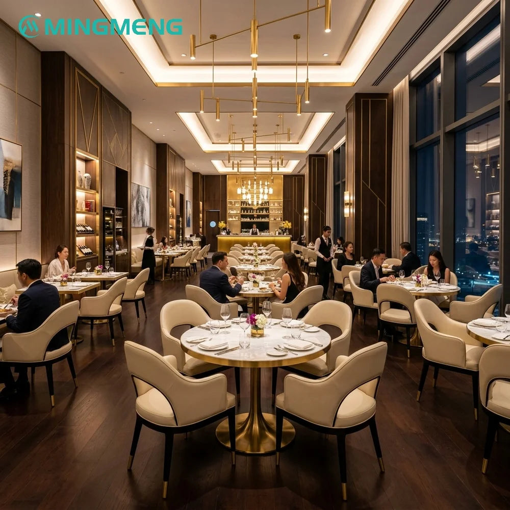 New Products Chairs and Tables Restaurant Furniture Luxury Restaurant Mesas E Cadeiras Para Restaurante Restaurant Booths