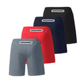 Summer Training Sports Men Shorts Quick-drying Loose Reflective Zipper Pocket 2 in 1 Five-point Mens Basketball Shorts
