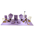 New Design Jewelry Display Props Metal Earrings Ring Jewelry Display Rack Counter Window Jewelry Stand for showcase